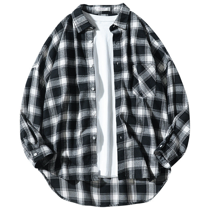 Men's plaid shirt