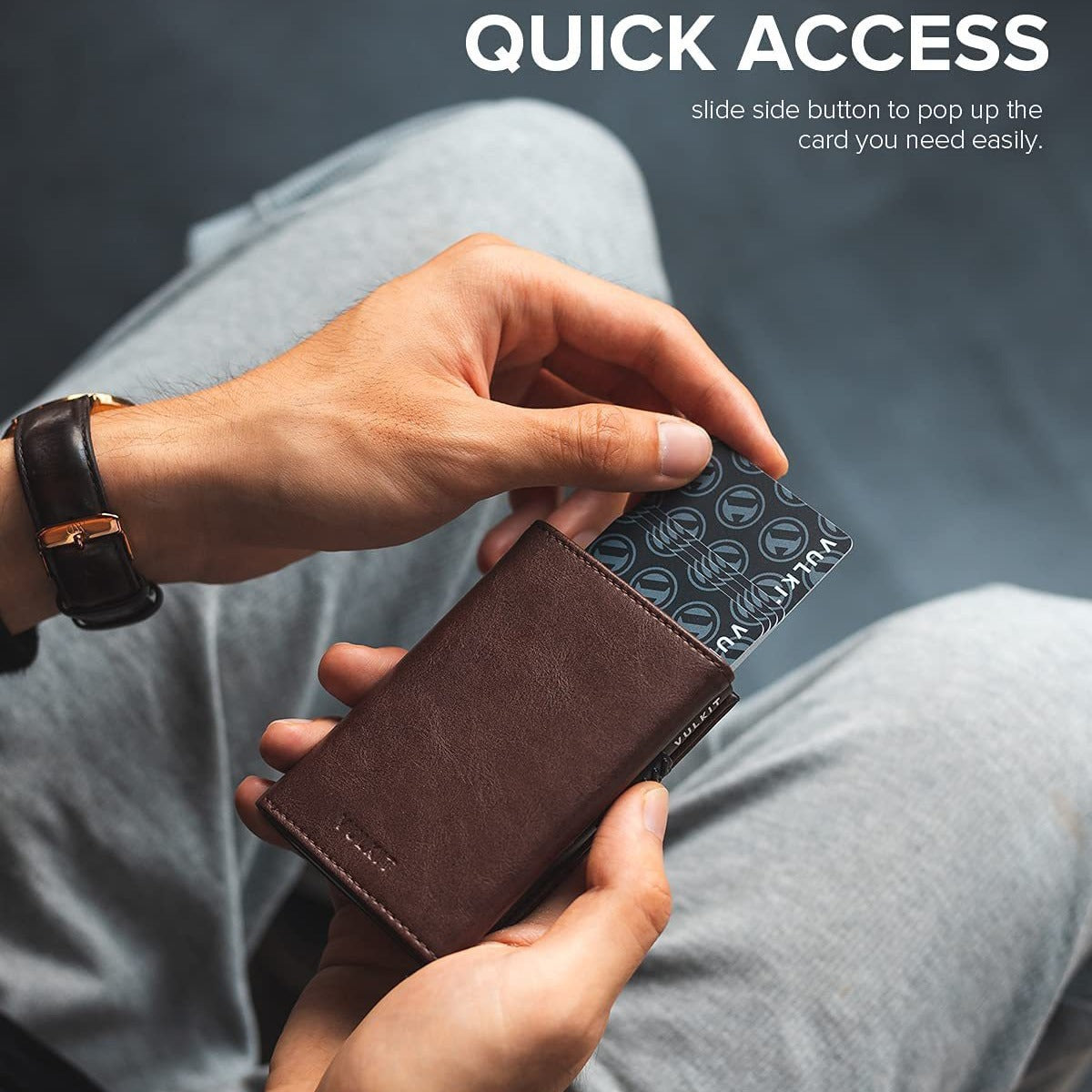 Men's Metal Card wallet