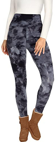 Women's velvet padded leggings