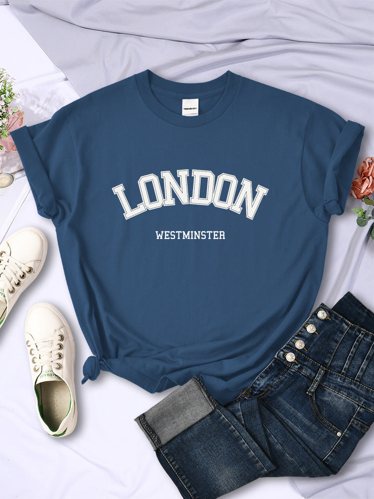 Women's letter T-shirt