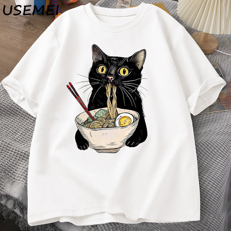 Women´s Print Cat T-Shirt