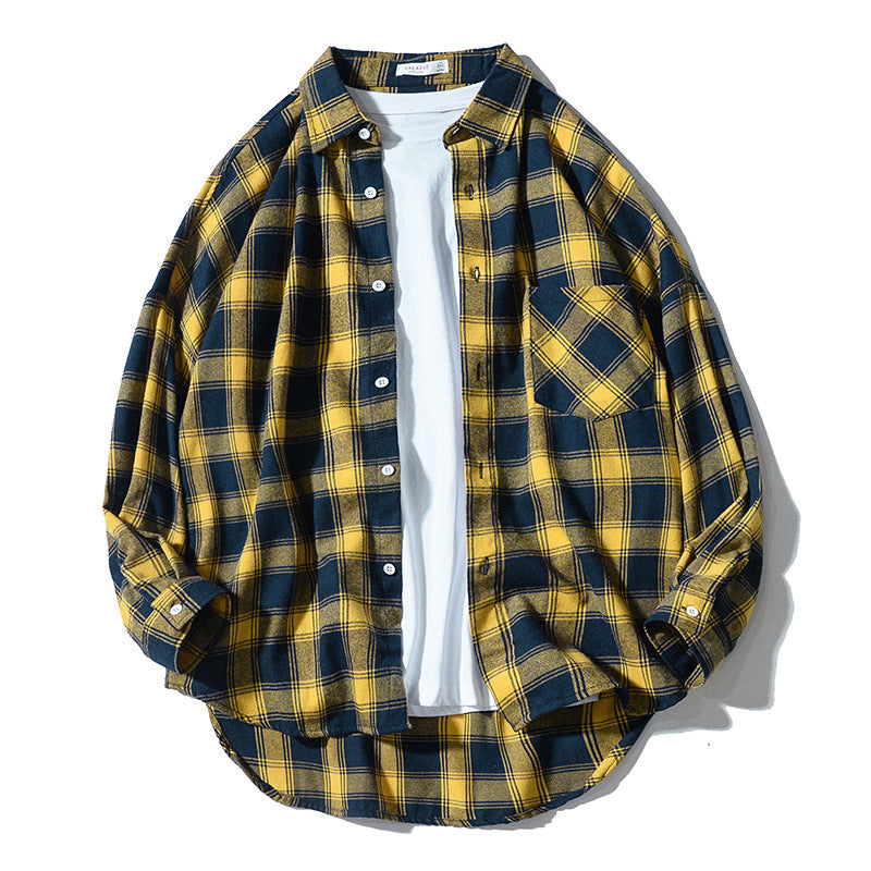 Men's plaid shirt