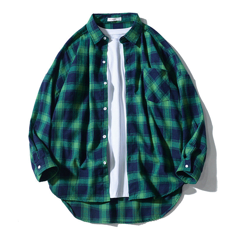 Men's plaid shirt