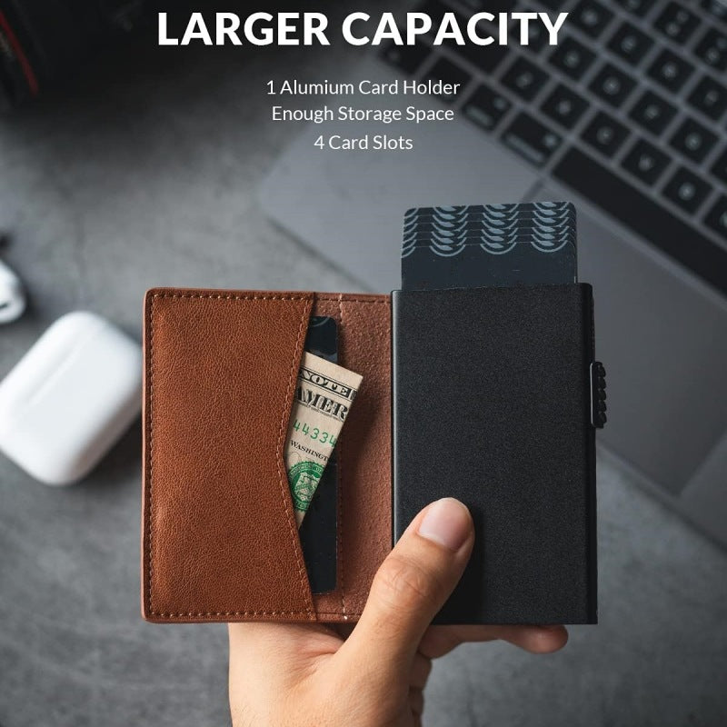 Card Swiping Bag Sleeve Aluminum