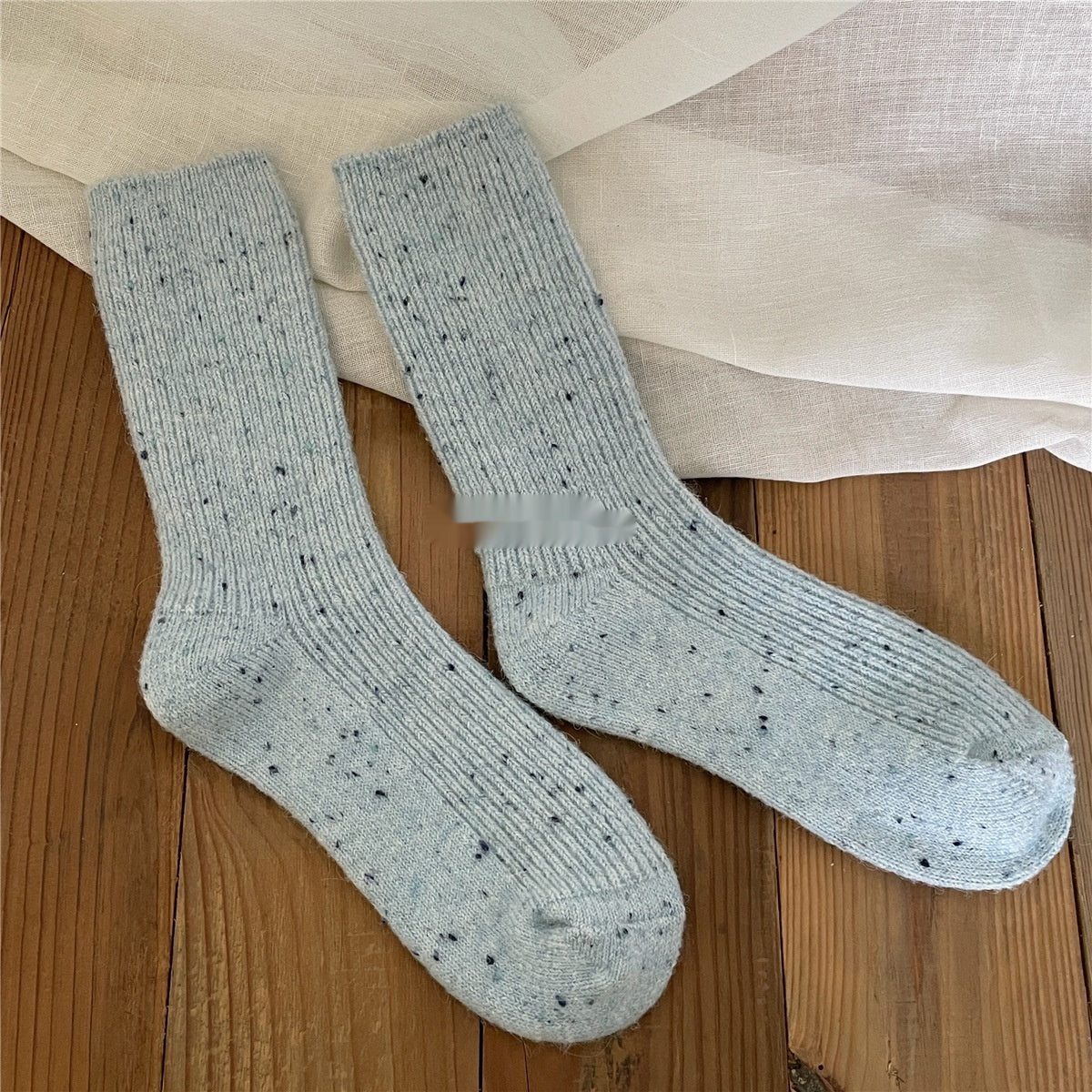 Women´s Socks Solid color Cashmere