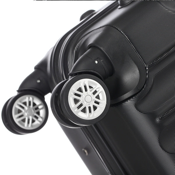3-In-1 Black Suitcases