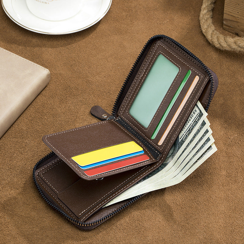 Men's Tri-fold Multifunctional Wallet