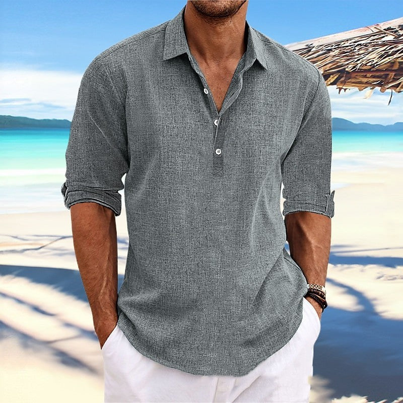 Men's loose-fitting shirt