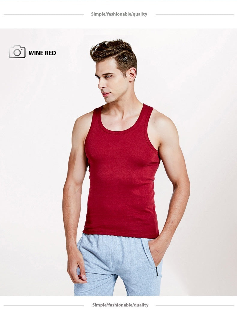 Men's Vest Underwear Cotton