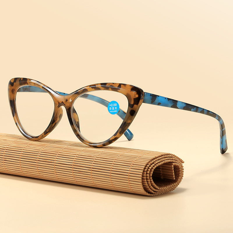 Women's Reading Glasses - Cat Eye Design with Blue Light Filter