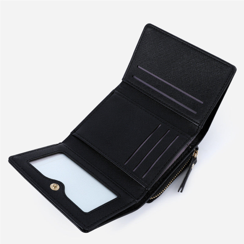 Women's New Three Cute Folding Crossed Coin Purse