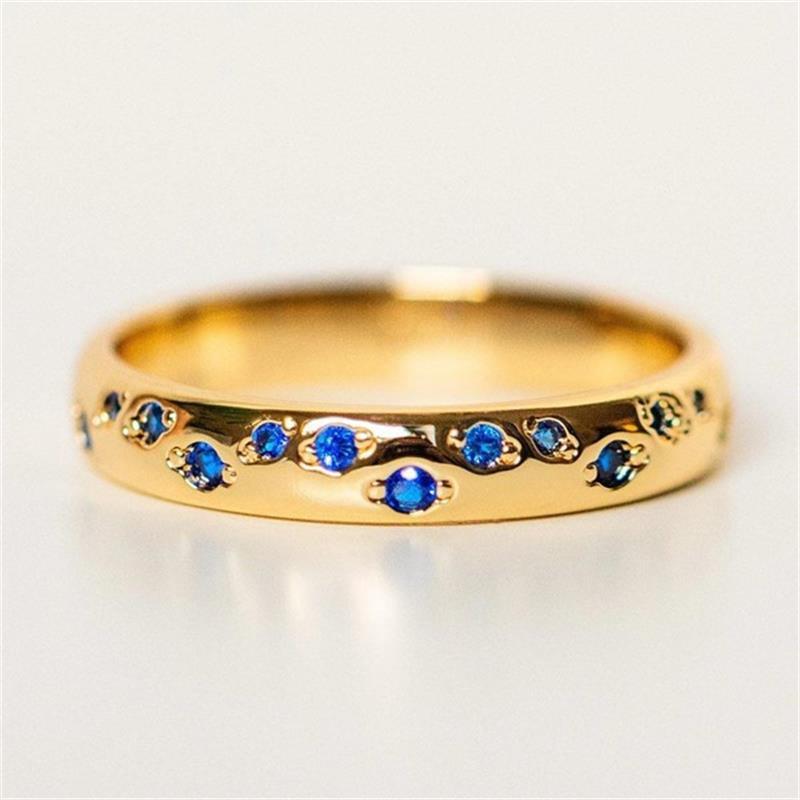Women's simple alloy ring
