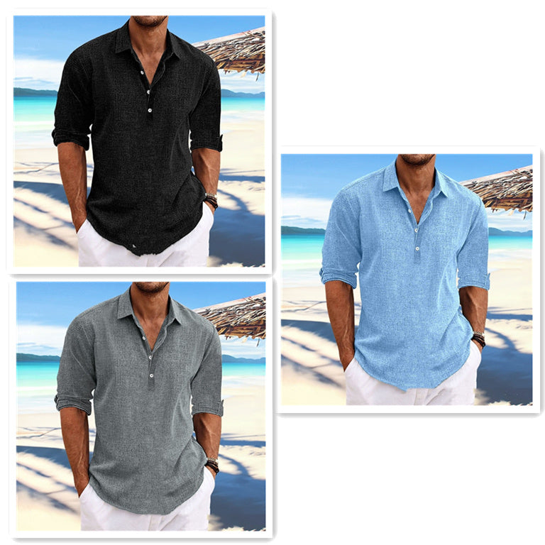 Men's loose-fitting shirt