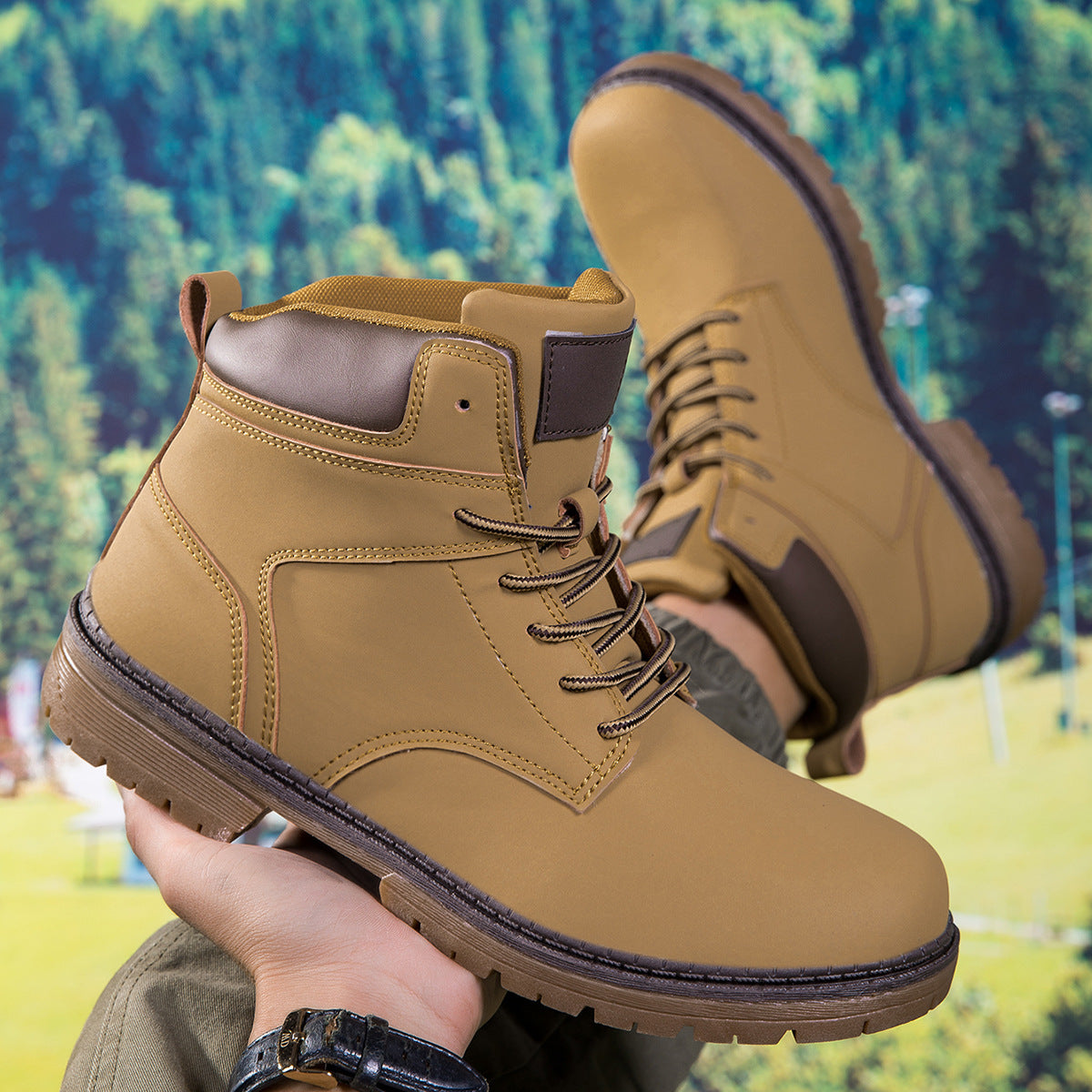 Men's High Street Style Casual Boots