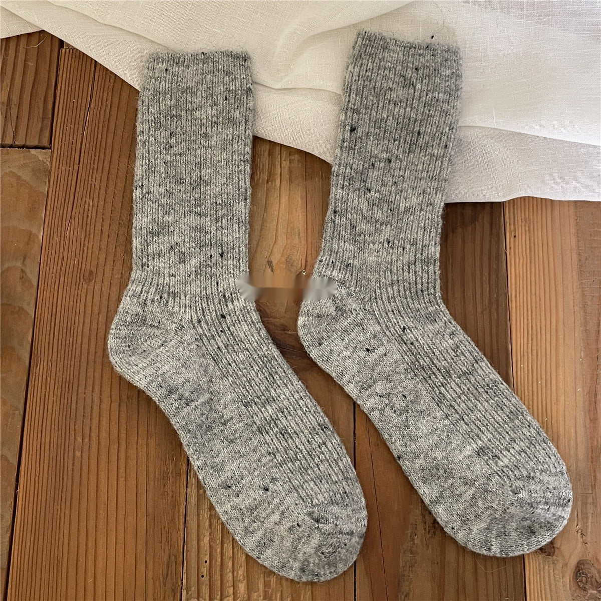 Women´s Socks Solid color Cashmere