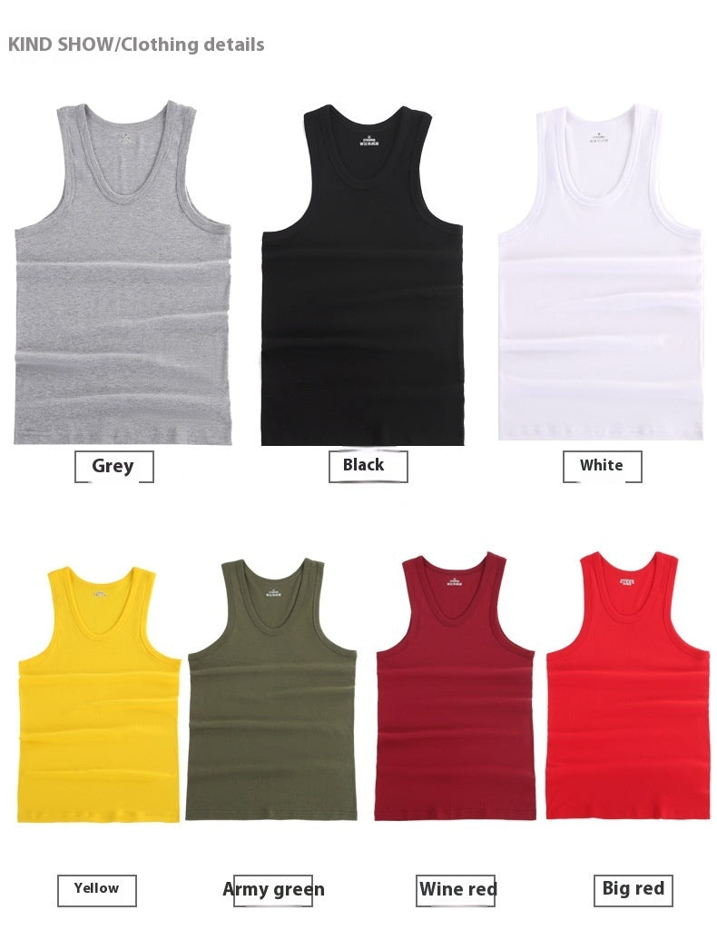 Men's Vest Underwear Cotton