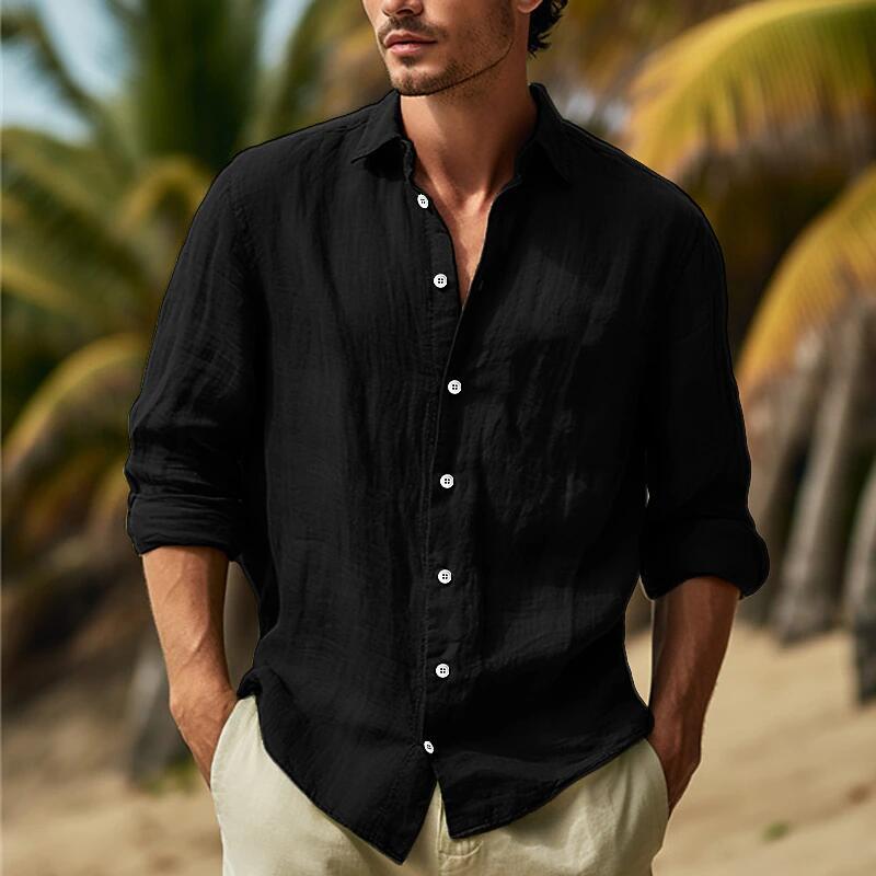 Men's Casual Solid Color Shirt