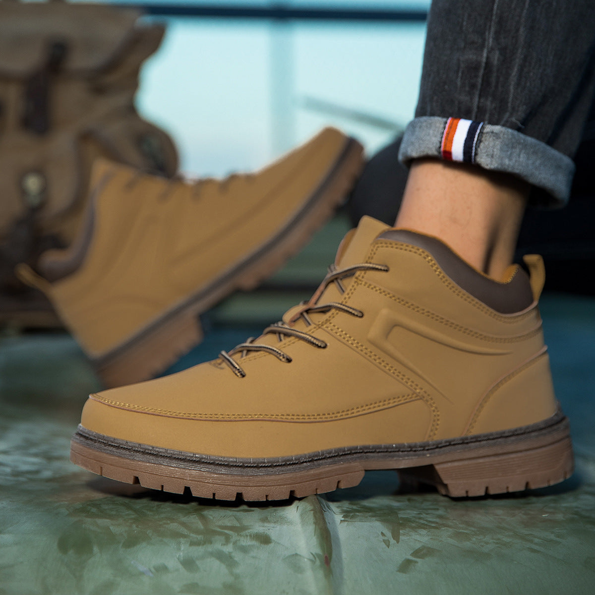 Men's High Street Style Casual Boots