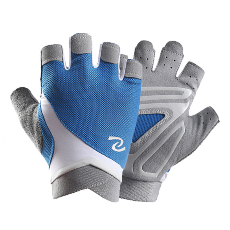 Women´s Fitness Training Shock-absorbing Half Finger Gloves
