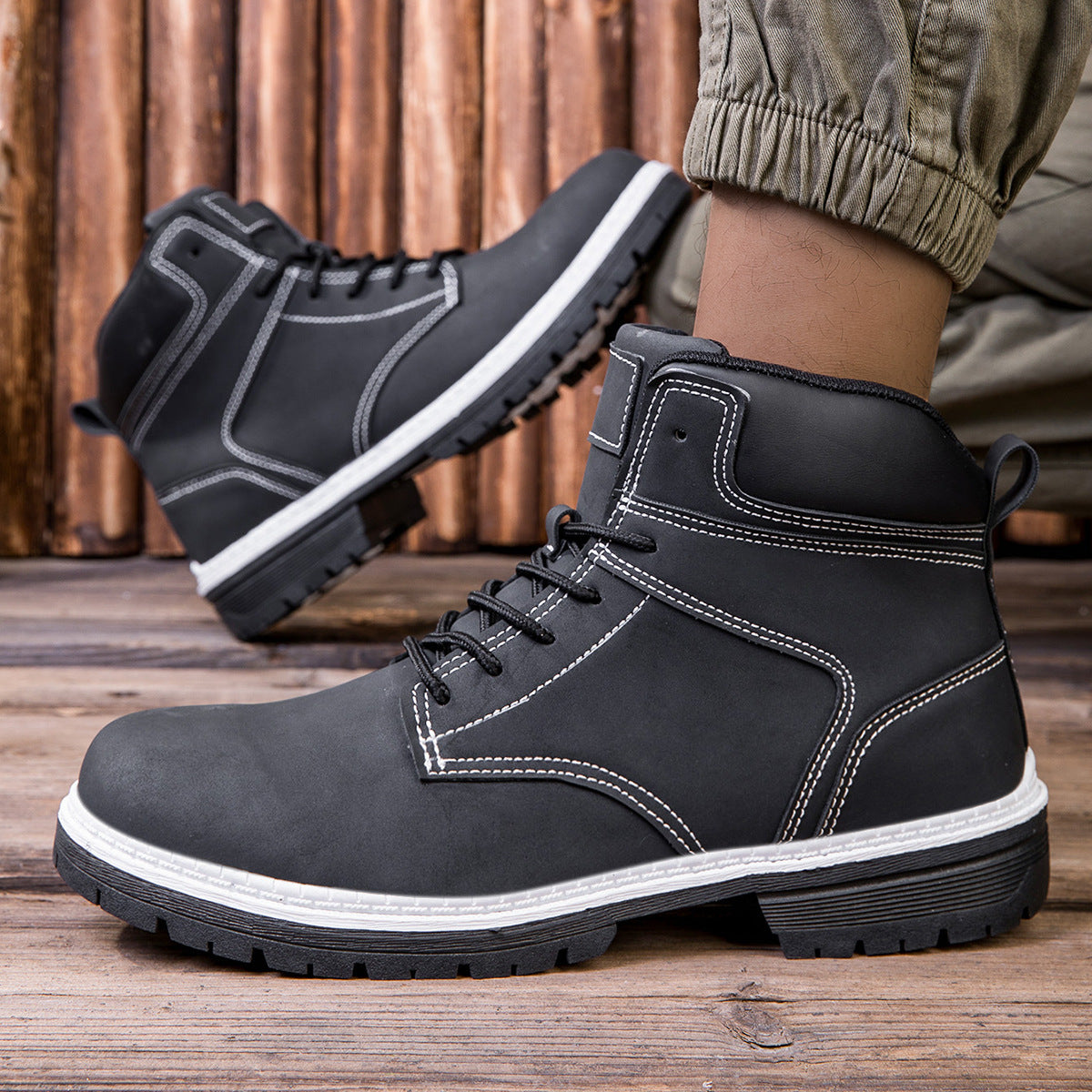 Men's High Street Style Casual Boots