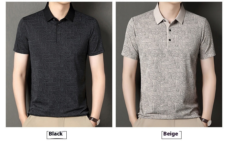Men's casual short-sleeved T-shirt
