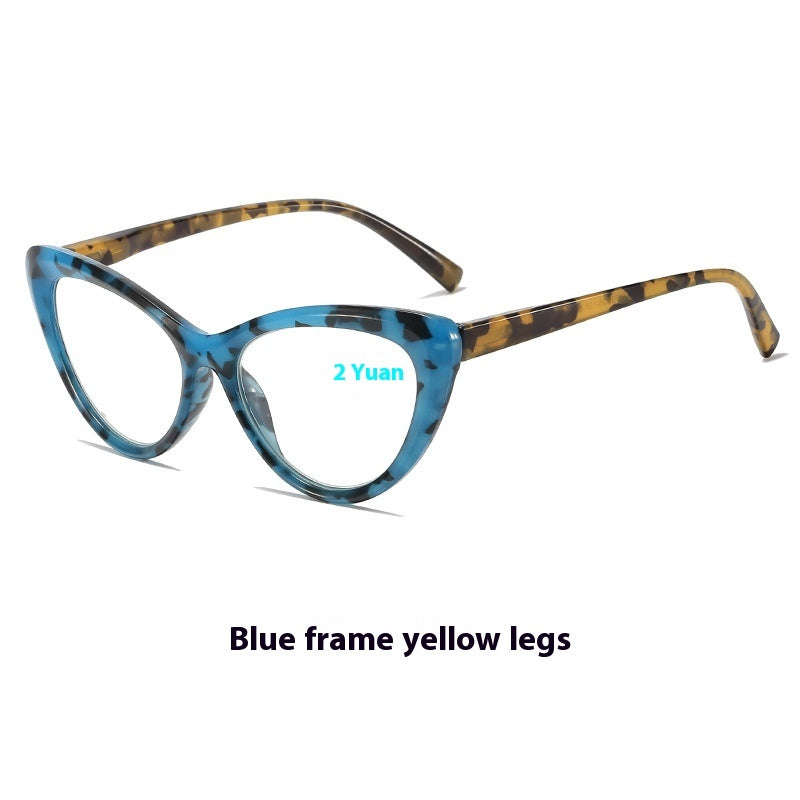 Women's Reading Glasses - Cat Eye Design with Blue Light Filter