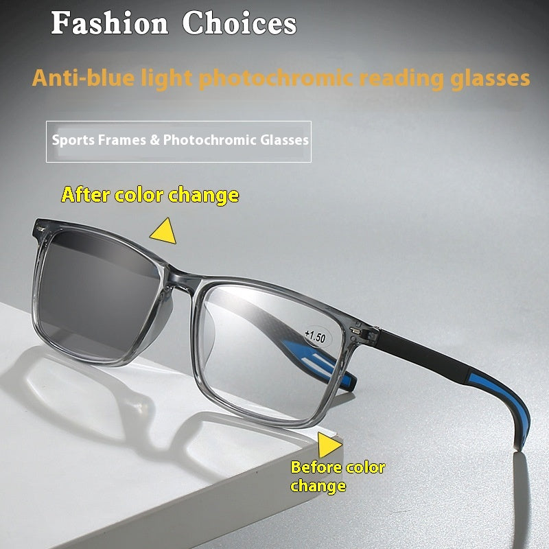 Smart Zoom Anti-blue Light Reading Glasses