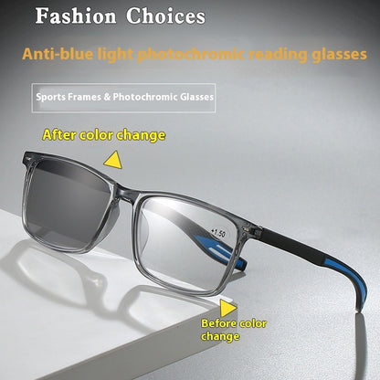 Smart Zoom Anti-blue Light Reading Glasses