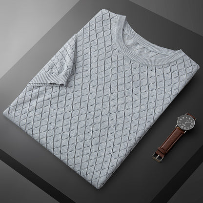 Men's short-sleeved cotton T-shirt