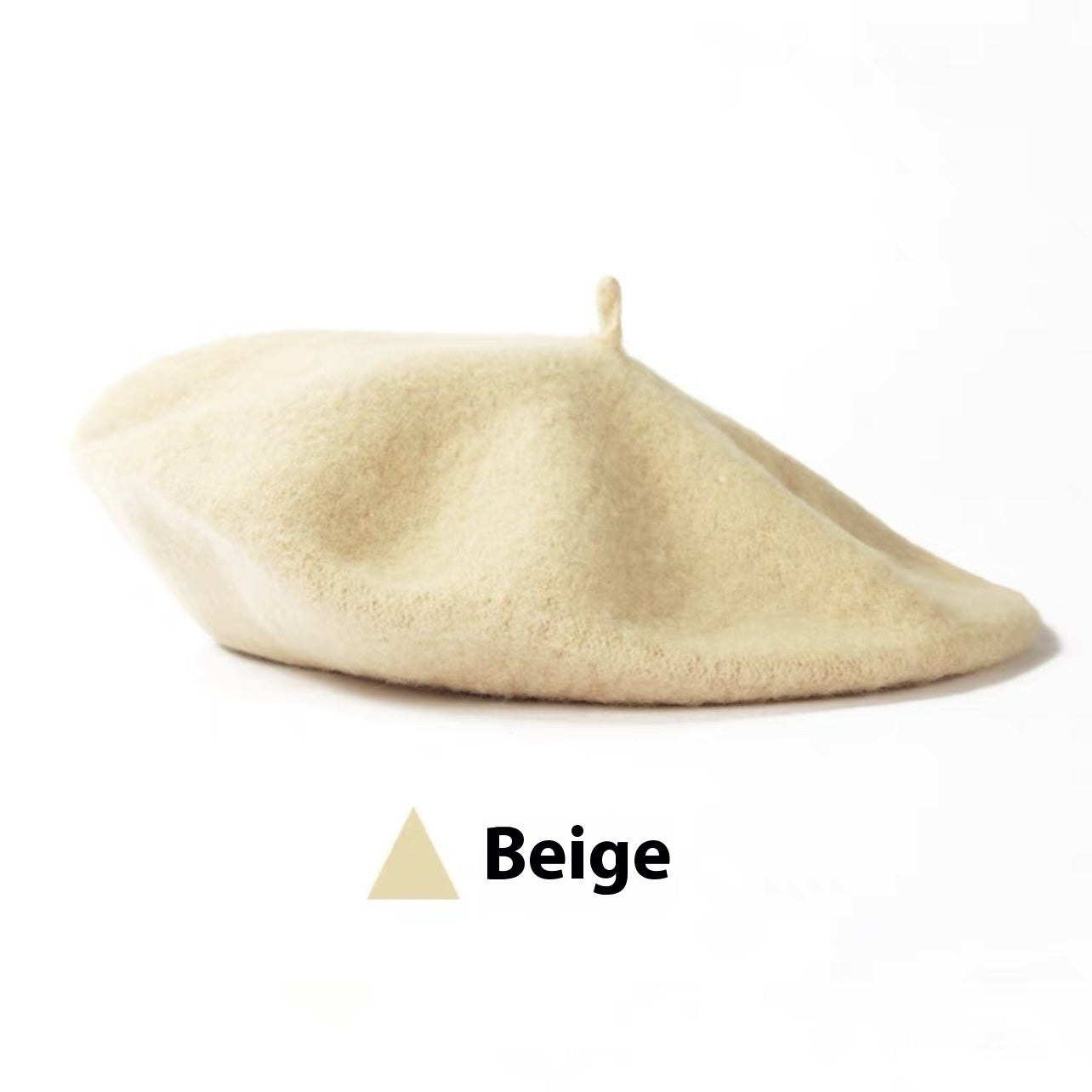 Women's Wool Beret Vintage Hat