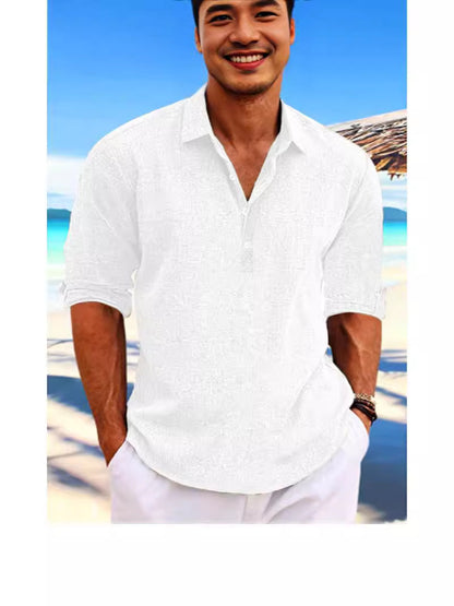 Men's loose-fitting shirt