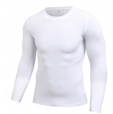 Men's long-sleeved sports T-shirt