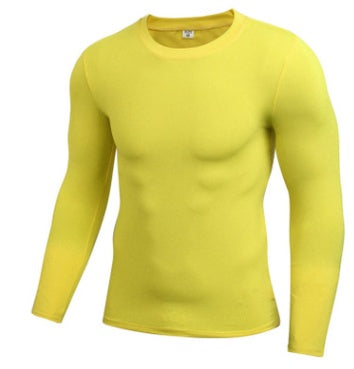 Men's long-sleeved sports T-shirt
