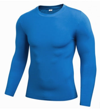 Men's long-sleeved sports T-shirt