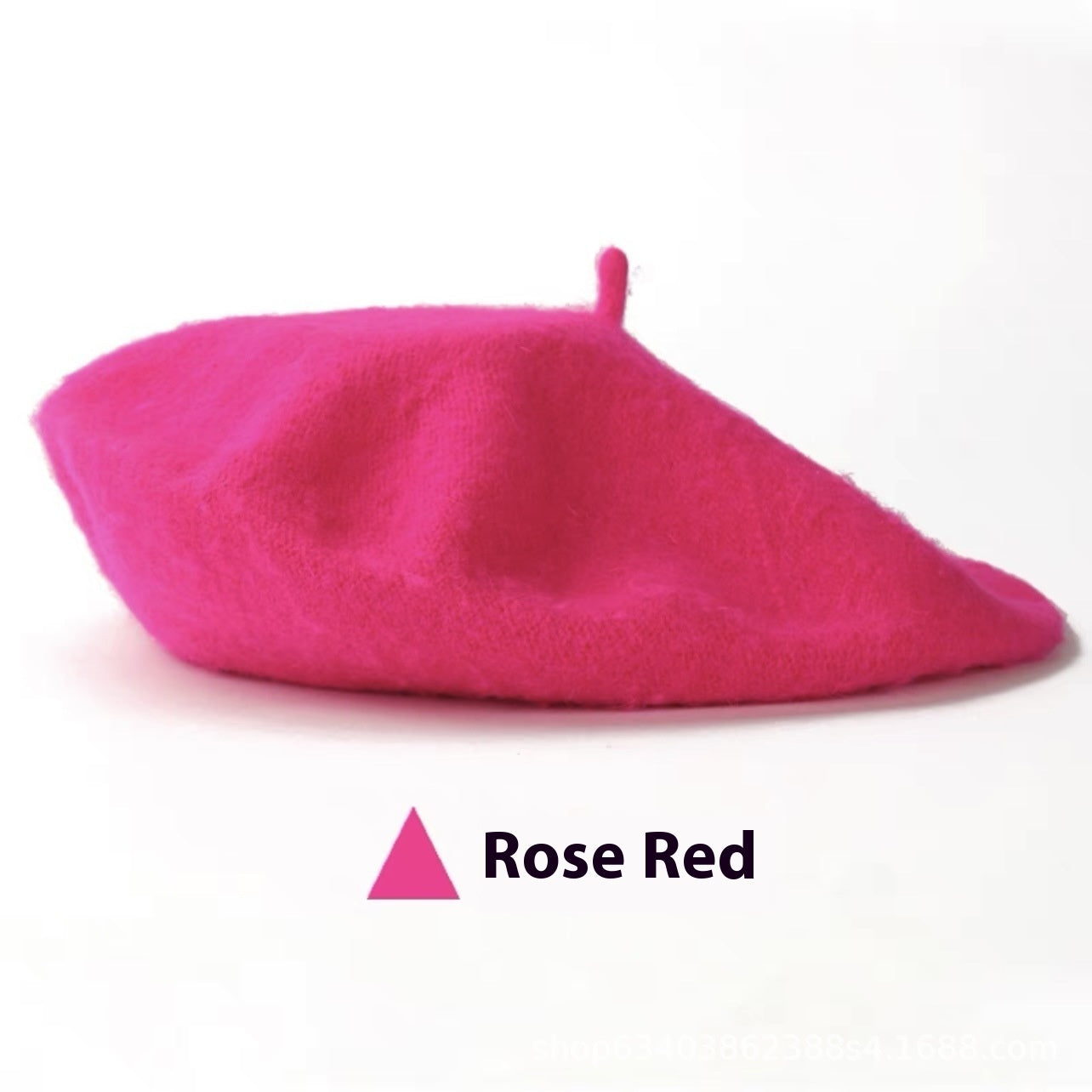 Women's Wool Beret Vintage Hat