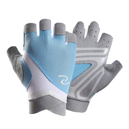 Women´s Fitness Training Shock-absorbing Half Finger Gloves