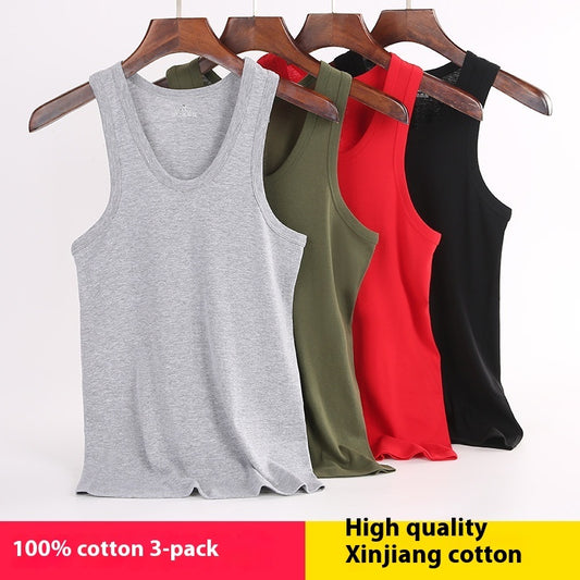 Men's Vest Underwear Cotton