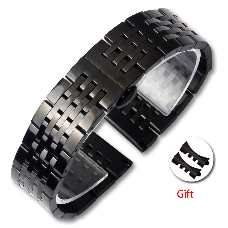 Stainless Steel Solid Seven Beads Strap