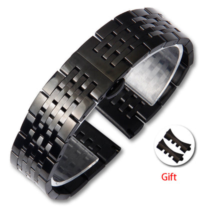 Stainless Steel Solid Seven Beads Strap