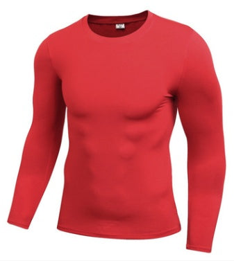 Men's long-sleeved sports T-shirt