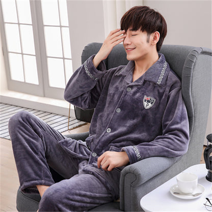 Men's warm casual homewear