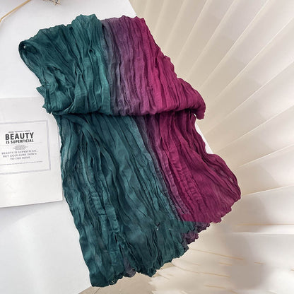 Men's And Women's Color  Long Strip Cotton And Linen Feel
