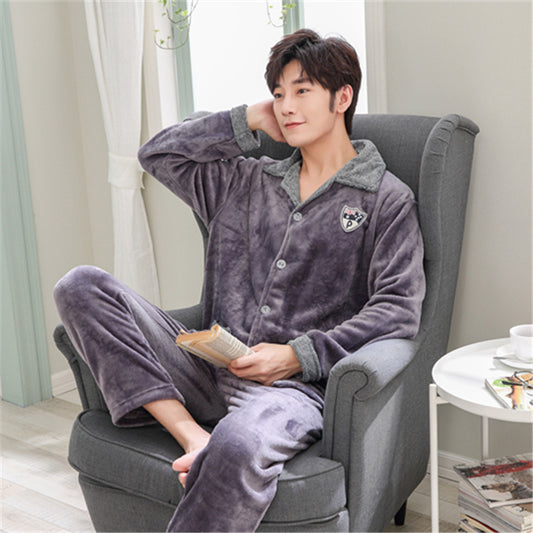 Men's warm casual homewear