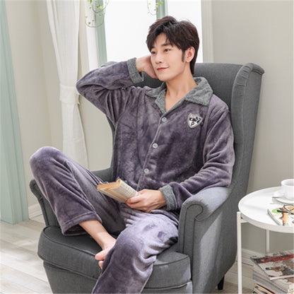 Men's warm casual homewear