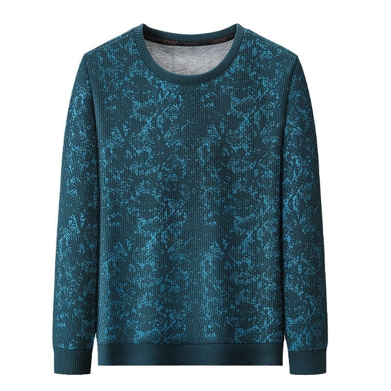 Men's Sweater Round Neck Long-sleeved
