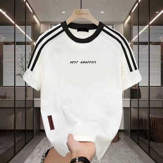 Men's T-shirt  Cotton Half Sleeve