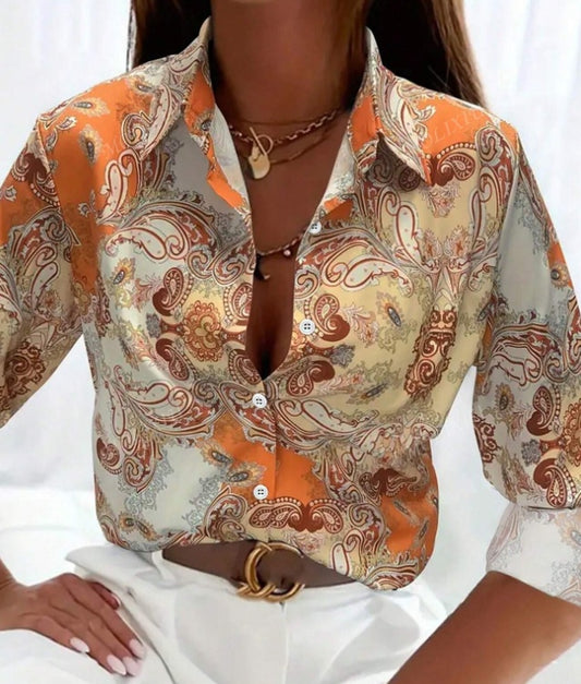 Women's Long Sleeve Casual Shirt