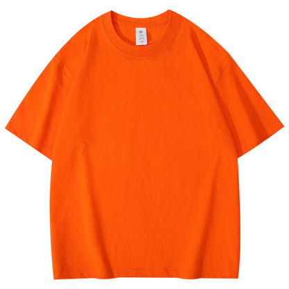 Round neck, short-sleeved T-shirt
