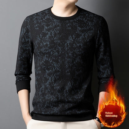 Men's Sweater Round Neck Long-sleeved