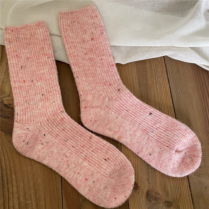 Women´s Socks Solid color Cashmere